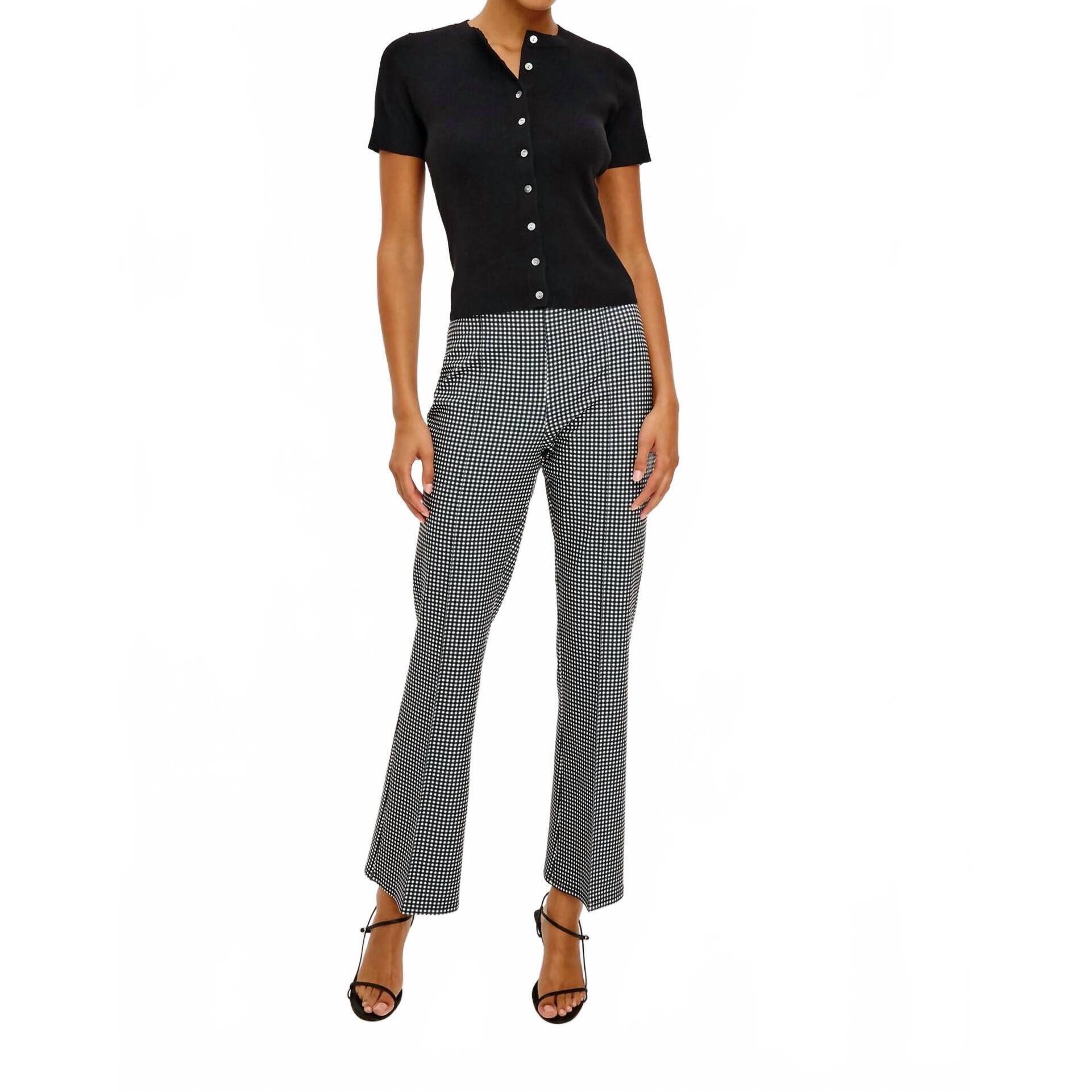 New Rails Auray High-Waisted Pant In Black Gingham